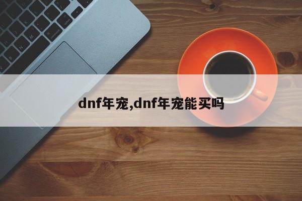 dnf年宠,dnf年宠能买吗