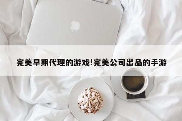 完美早期代理的游戏!完美公司出品的手游