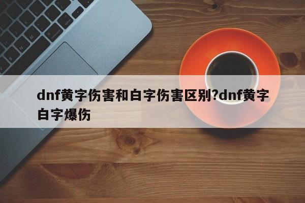 dnf黄字伤害和白字伤害区别?dnf黄字白字爆伤